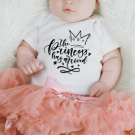 Calligrafie van de prinses romper
