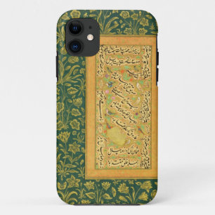 Calligrafie van Mir Ali van Herat, met een Mughal- iPhone 11 Hoesje
