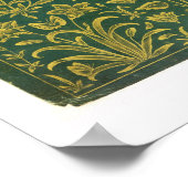 Calligrafie van Mir Ali van Herat, met een Mughal- Poster (Hoek)