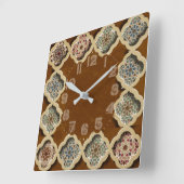 Calligrafie Vierkante Klok (Hoek)