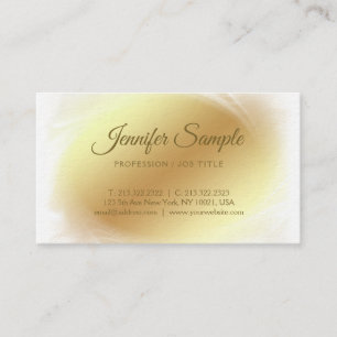 Calligrafie Vip Ceo-werkgever Elegant Luxury Visitekaartje