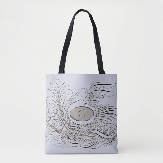 Calligrafie Vlurig 2,0 Tote Bag (Voorkant)