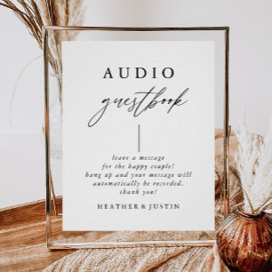 Calligrafie Weddenschap telefoonboek Poster