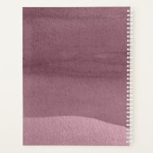 Calligrafie Wedding Plans Mauve ID771 Planner (Achterkant)