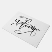 Calligrafie Welkom Mat (Schuin)