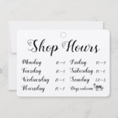 Calligrafie Winkelen Open Honden Welkomstvenster O (Voorkant)