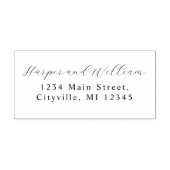 Calligrafie Zelfinktende Stempel (Design)