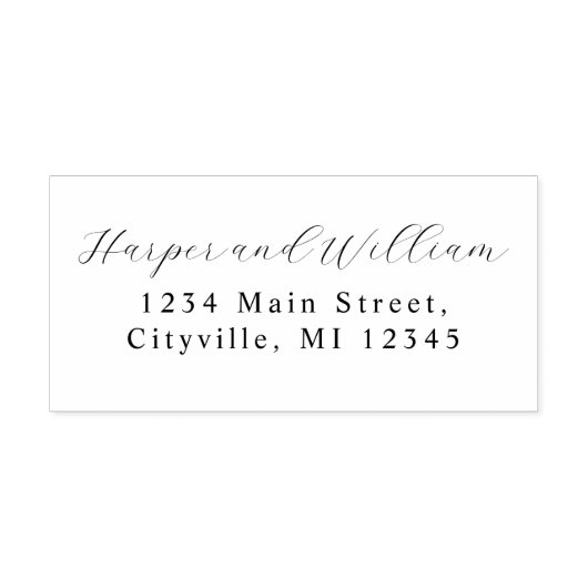 Calligrafie Zelfinktende Stempel (Design)