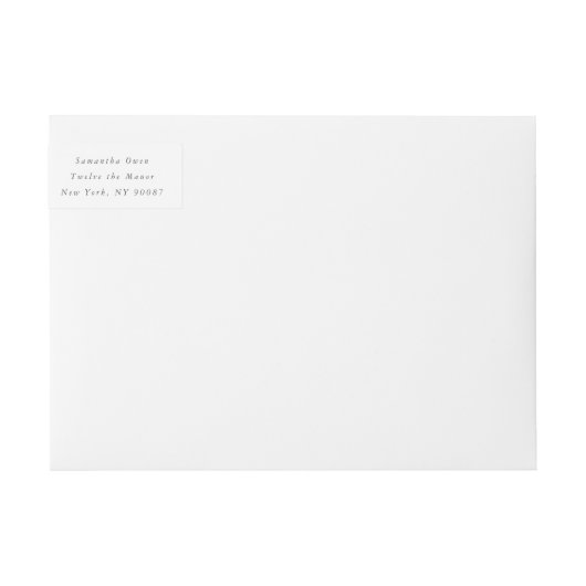 calligrafie zwart wit aanpasbaar afstuderen (Voorkant)