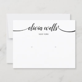 Calligrafie zwart-wit, groot draagbeeldscherm kaart