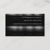 Calligrafiemonogram Chic-Visitekaartje Visitekaartje (Achterkant)