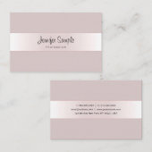 Calligrafiescript Creative Design Luxury Sjabloon Visitekaartje (Voorkant / Achterkant)