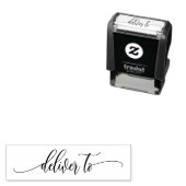 Calligrafiescript levert aan Weddenschap Zelfinktende Stempel (In situ)