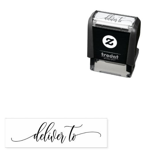  Calligrafiescript levert aan Weddenschap Zelfinktende Stempel (In situ)