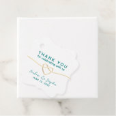 Calligrafiescript Weddenschap Bedankt Bedankjes Labels (In situ)