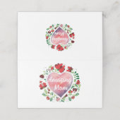 Calligrafisch Script Verbazingwekkend Moederdag Ha Plaatskaartje (Buitenkant ongevouwen)