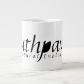 Calligrafisch Southpaw (de natuurlijke evolutie) G Grote Koffiekop (Voorkant)