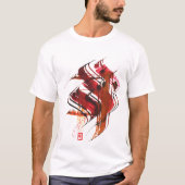 Calligrafisch T shirt design (Voorkant)