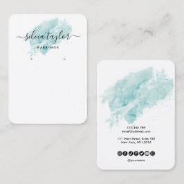 Calligrafische kunst Veroorzaagde weergavekaart tu Visitekaartje