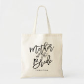 Calligrafische moeder van de bruid tote bag (Voorkant)