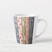 Calligram Jane Austen  Latte Mok (Rechts)