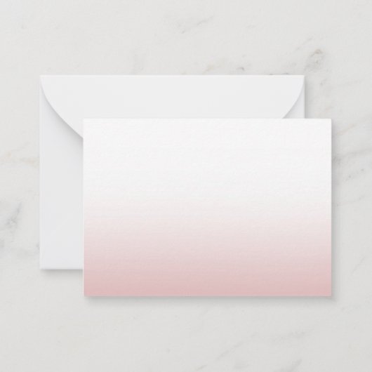 Calligraphed Script Name Roos Gold Elegant Notitiekaartje (Achterkant)