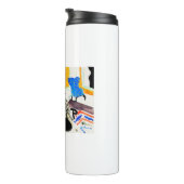 Calligraphic Interior by Henry Lyman Sayen Thermosbeker (Geroteerd rechts)