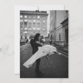 Calligraphie Moderne Renouvellement Voeux Mariage Kaart (Achterkant)