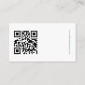 Calligraphy Floral Fresh Pink Peony Wedding Informatiekaartje (Achterkant)