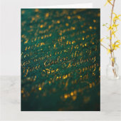 Calligraphy of the Unknown Kaart (Gele Bloem)