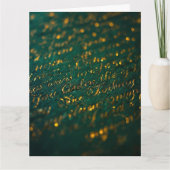 Calligraphy of the Unknown Kaart (Voorkant)