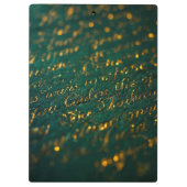 Calligraphy of the Unknown Klembord (Achterkant)