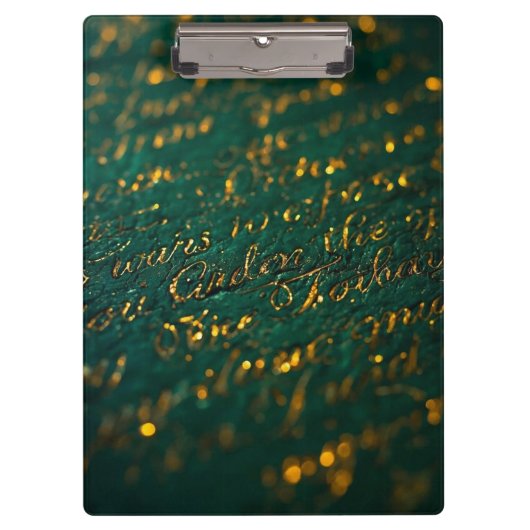 Calligraphy of the Unknown Klembord (Voorkant)