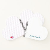 Calligraphy Simple Plain Professional Name Notitieboek (Binnen)