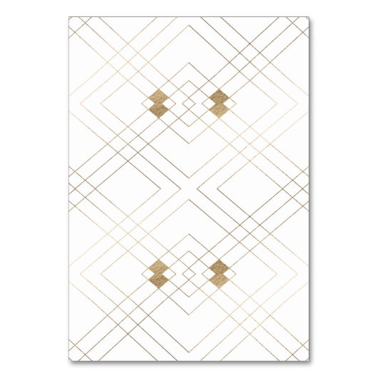 Calligraphy Typography Monogram Gold Deco Wedding Kaart (Achterkant)