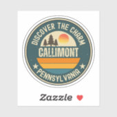 Callimont, Pennsylvania Sticker (Vel)
