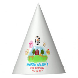 Calling All Party Animals Rustic Farm Barn Yard Feesthoedjes