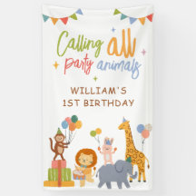 Calling All Party Animals Safari Birthday Party