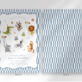 Calling All Party Animals Wild Safari Birthday Kaart