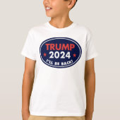 *CALLING ALLE PATRIOTS* TRUMP 2024 Kind Shirt (Voorkant)
