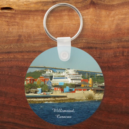 Calling at Curacao Sleutelhanger (Voorkant)