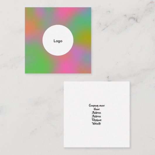 Calling Card Contactkaartje (Voorkant / Achterkant)