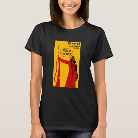 Calling Card (donker) T-shirt (Voorkant)