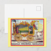  Calliope Circus Poster vaderdag Briefkaart (Voorkant / Achterkant)