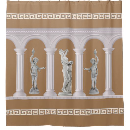 Calliope-douchegordijn Douchegordijn (Voorkant)