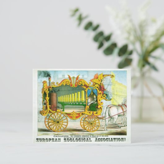 Calliope - Het prachtige operonicon Briefkaart (Staand voorkant)