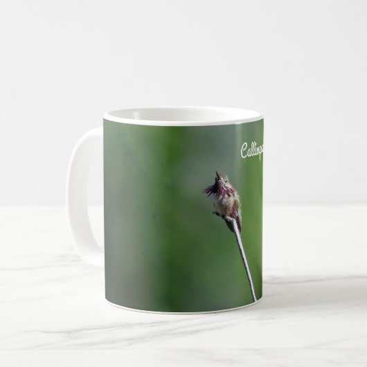 Calliope Hummingbird Koffiemok (Voorkant links)