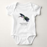 Calliope Hummingbird met naam