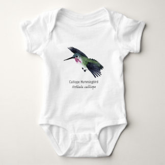 Calliope Hummingbird met naam Romper