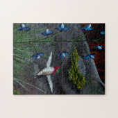 Calliope Hummingbird Puzzle Legpuzzel (Horizontaal)